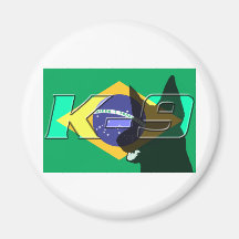 BrazilK9 Aimants