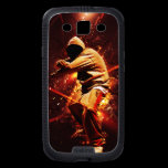 breakdancer de hip-hop sur le feu coque skinit