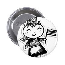 Bretonne Badges Avec Agrafe
