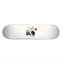 Bride and Groom Skateboard Deck