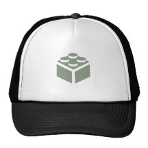 brique 2 x 2 par Customise mon Minifig Casquettes