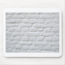 Briques blanches tapis de souris