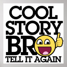 Bro frais d'histoire affiche
