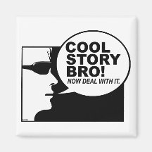 Bro frais d'histoire aimant pour réfrigérateur