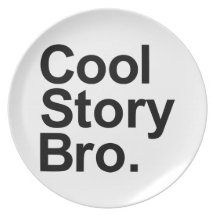 Bro frais d'histoire assiette pour soirée