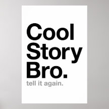 bro frais d'histoire. dites-le encore affiches