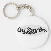 Bro frais d'histoire porte-clé