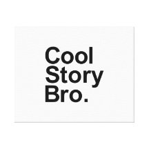 Bro frais d'histoire toile tendue