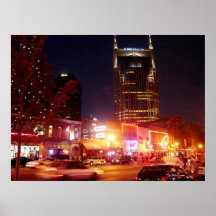 Broadway - Nashville, Tennessee Affiches