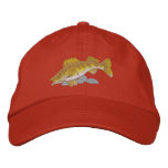 Brochets vairons casquettes brodées