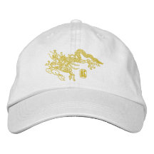 Broderie de dragon casquettes brodées