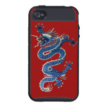Broderie orientale bleue de Chinois d'antiquité de