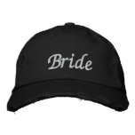 Brodez le casquette du chapeau | de jeune mariée d casquettes brodées