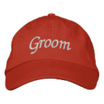 Brodez le casquette du chapeau | de marié de cadea casquettes brodées