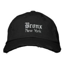 bronx audacieux casquette brodée