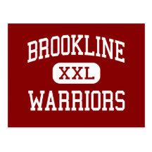 Brookline - guerriers - haut - Brookline Carte Postale