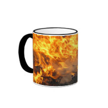 Brosse brûlante tasse