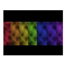 Brouillard d'arc-en-ciel par Skullnskin™ Cartes Postales