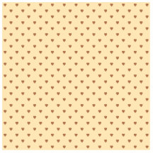 Brown et bronzent - le modèle beige de coeur découpages en acrylique
