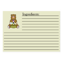 Brown et ours vert de Polkadot Cartes De Visite Personnelles
