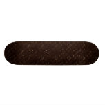 BROWN FONCÉ GLITTER-LIKE COUVRE DE TUILES LES MODÈ SKATEBOARDS CUSTOMISÉS