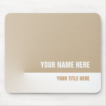 Brown pro tapis de souris