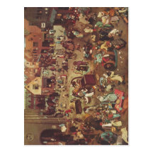 Bruegel D. ?. , Le der de Pieter Serie sogenannten Cartes Postales