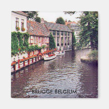 BRUGES BELGIQUE AIMANT POUR RÉFRIGÉRATEUR