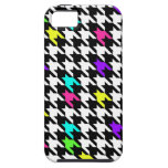 Bruit 80s de pied-de-poule coques iPhone 5 Case-Mate