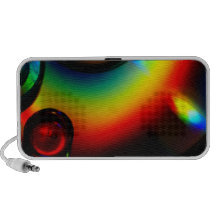Bruits abstraits haut-parleur notebook