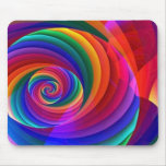 Bruits de sucette d'arc-en-ciel tapis de souris