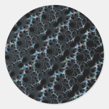 Brume - fractale de Mandelbrot Autocollants