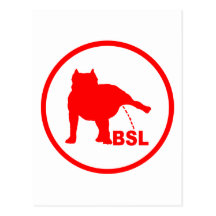 BSL PITBULL CARTES POSTALES
