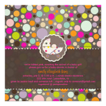 Bubble-gum de PixDezines/bébé shower/DIY Faire-part