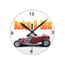 Bucket les boulons horloges murales