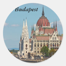 Budapest, le bâtiment du Parlement, Budapest Autocollant