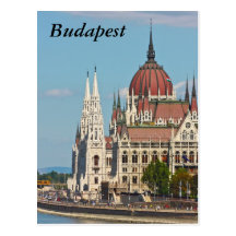 Budapest, le bâtiment du Parlement, Budapest Carte Postale