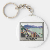 Budapest par l'intermédiaire de Harwich Porte-clefs