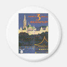 Budapest vintage Hongrie Aimants