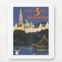 Budapest vintage Hongrie Tapis De Souris