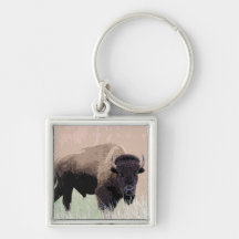 Buffalo/bison Porte-clef