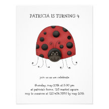 Buggin vous · Coccinelle Invitation Personnalisée