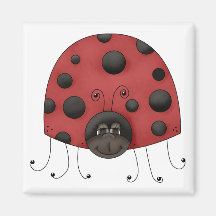 Buggin vous · Coccinelle Aimants Pour Réfrigérateur