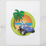 Buggy des sables de la Californie Volks avec des p Prospectus