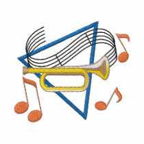 Bugle polos brodés