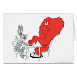 Bugs Bunny et gaze 2 Cartes De Vœux