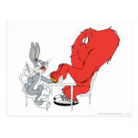 Bugs Bunny et gaze 2 Cartes Postales