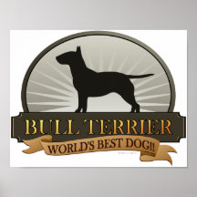 Bull-terrier Affiches