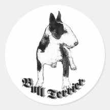 Bull-terrier Autocollants