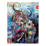 bullboy devient un lion cartes postales